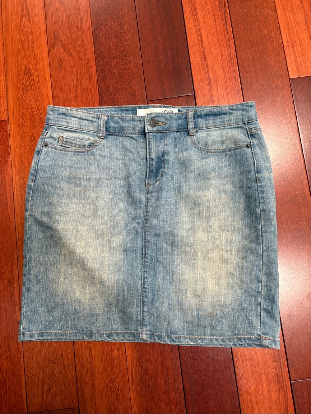 Joe Fresh Light Blue Denim Mini Skirt ladies size 6